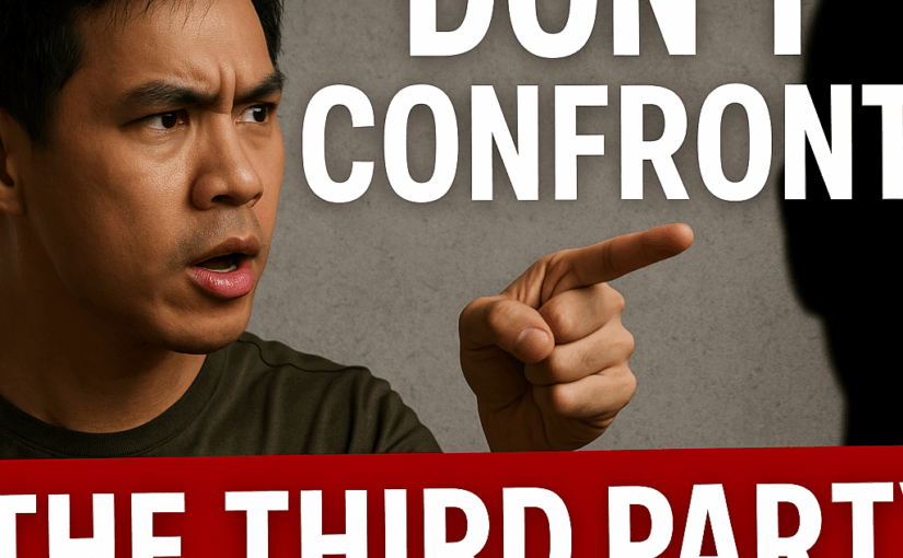 Why confronting the third party doesn’t heal infidelity