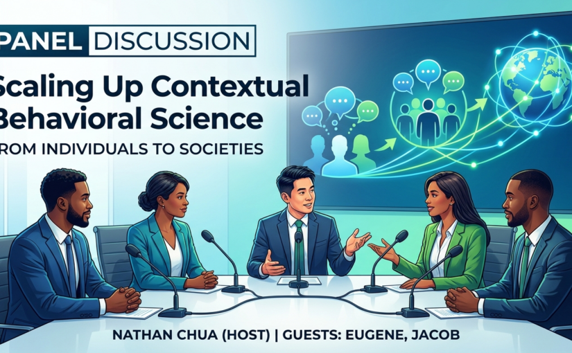 Panel Discussion on Scaling Up Contextual Behavioral Science from Individuals to Societies