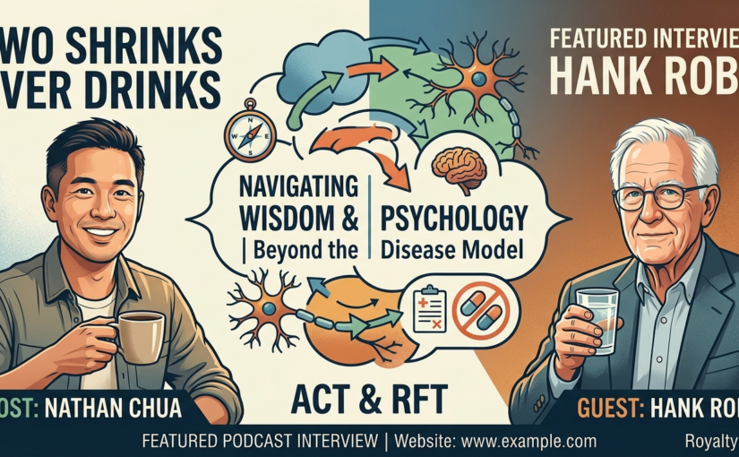 Two Shrinks Over Drinks: ​Navigating Wisdom & Psychology: A Conversation with Hank Robb