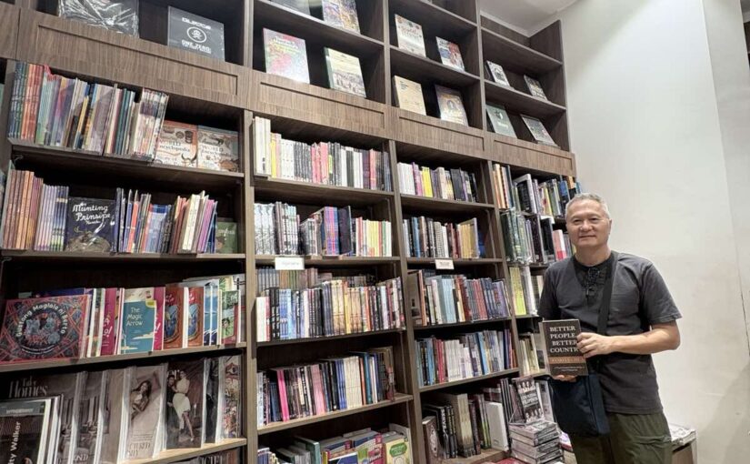 Small Author Moment at Fully Booked